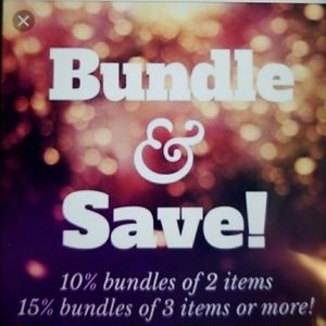 Bundle and save!!! 🎉🎉